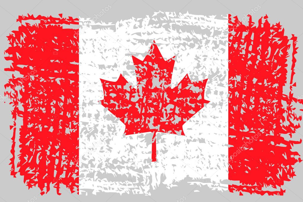 Canada Day design card