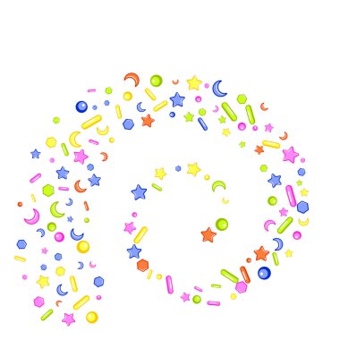 Şeffaf bir arka planda grenli çerçevesi Sprinkles