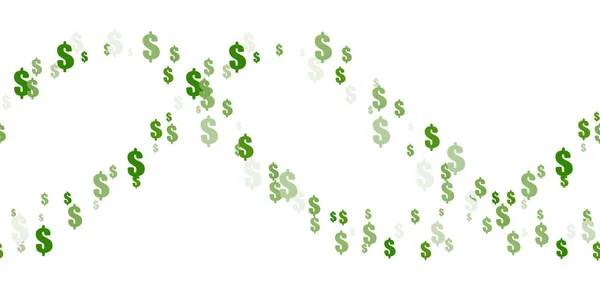 Dikişsiz dolar para para birimi sembolü arka plan — Stok Vektör