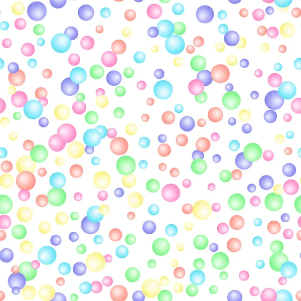 Sweet confetti seamless pattern — Stock Vector