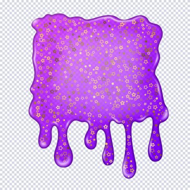 Akan mor yapışkan sıvı