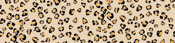 Seamles Faux Leopard Trendy Skin Pattern Абстрактная Животная Печать Брызги — стоковый вектор