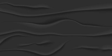 Üç boyutlu kötü yapıştırılmış kağıt. Buruşuk desenli, buruşuk kâğıt çarşaf. Tasarım web sayfası geçmişi ve posterler için mükemmel. Gerçekçi vektör illüstrasyonu