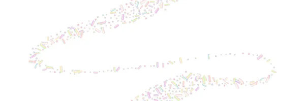 Спринт Реалистичен Точки Зрения Десертов Бесшовный Рисунок Светлый Градиентный Цвет — стоковый вектор