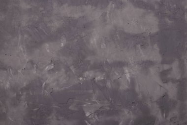 Tasarım veya metin için kopyalama alanı olan arkaplan koyu gri beton, yatay biçim