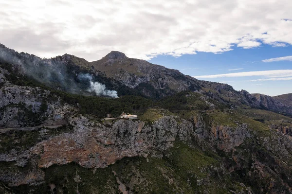 Estellencs, Mallorca, Balearic Adaları, Ispanya Ricardo Roca bakış hava fotoğrafçılığı