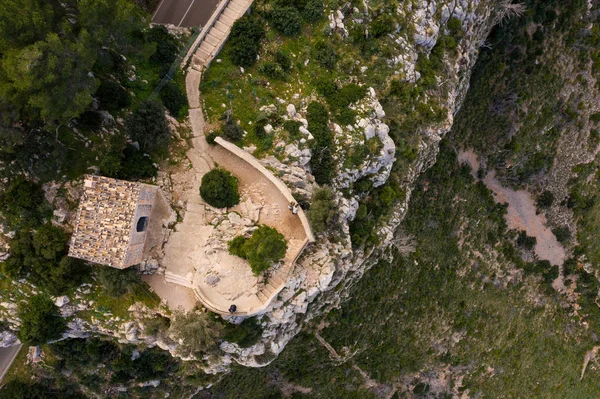 Estellencs, Mallorca, Balearic Adaları, Ispanya Ricardo Roca bakış hava fotoğrafçılığı