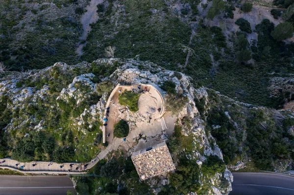Estellencs, Mallorca, Balearic Adaları, Ispanya Ricardo Roca bakış hava fotoğrafçılığı