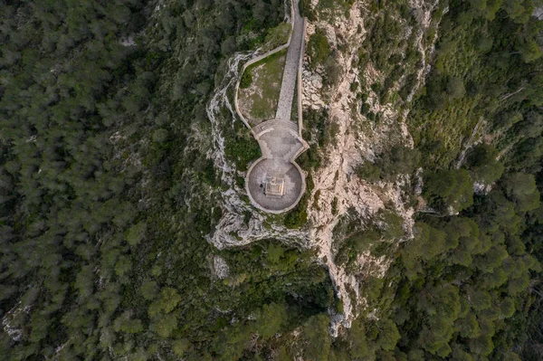 San Salvador haç Anıtı hava fotoğrafı