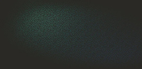 Geometric Labyrinth Cover Maze Illustration Monochrome Background Lines — Stock Photo, Image