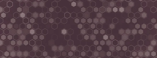 Ilustración Tecnológica Futurista Con Elementos Hexagonales Fondo Hexágono Abstracto —  Fotos de Stock