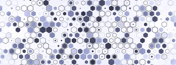 Abstract Hexagon Wallpaper Background Hexagon Geometric Illustration — Stock Photo, Image