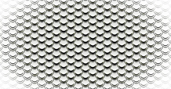 Texture Abstraite Des Écailles Fond Composé Hexagones — Photo