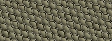 Duvar kağıdı pulu. Soyut ölçekli kalıp çizimi.