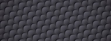 Duvar kağıdı pulu. Soyut ölçekli kalıp çizimi.