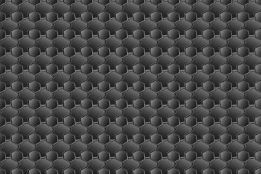 Altıgenlerden oluşan soyut bir arkaplan. Vektör altıgen arkaplanı. 