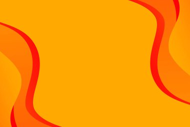 Kavis çizgileri olan soyut turuncu ve kırmızı dalgalı arkaplan. Yandım. Ateşle. Ateş!. 