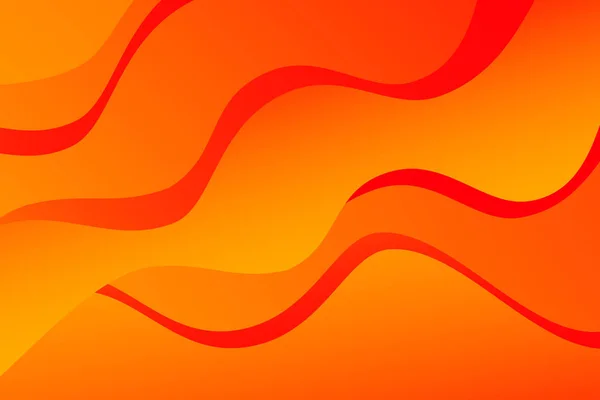 Αφηρημένο Πορτοκαλί Και Κόκκινο Κυματιστό Φόντο Καμπύλες Γραμμές Κάψτε Φωτιά — Φωτογραφία Αρχείου