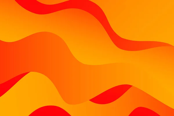 Αφηρημένο Πορτοκαλί Και Κόκκινο Κυματιστό Φόντο Καμπύλες Γραμμές Κάψτε Φωτιά — Φωτογραφία Αρχείου