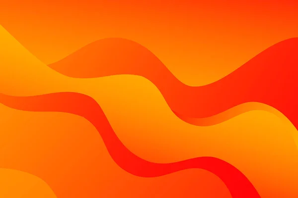 Abstract orange and red wavy background with curve lines. Burn. Fire. Flame.
