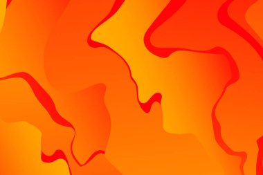 Kavis çizgileri olan soyut sarı dalgalı arkaplan. Soyut sarı çizgiler. Sonbahar konsepti.