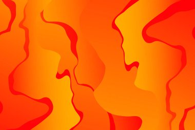 Kavis çizgileri olan soyut sarı dalgalı arkaplan. Soyut sarı çizgiler. Sonbahar konsepti.