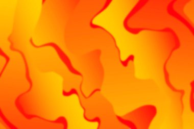 Bulanık arkaplan. Kavis çizgileri olan soyut sarı dalgalı arkaplan. Soyut sarı çizgiler. Sonbahar konsepti.