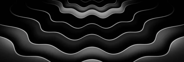 Abstract Curved Wave Template Your Design Illustration Curves Lines Wavy — Stock Photo, Image