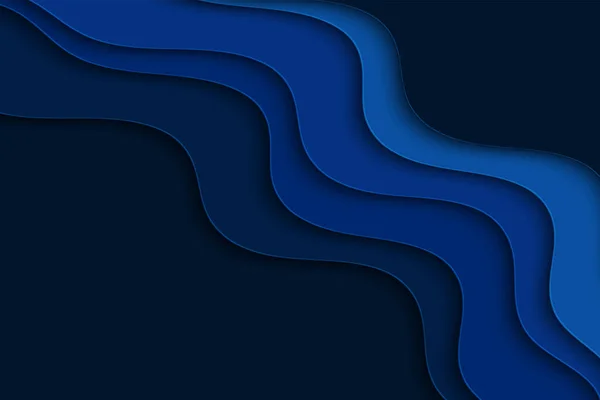 Abstrakte Gebogene Wellenvorlage Für Ihr Design Illustration Mit Kurvenlinien Wellenförmig — Stockfoto