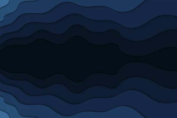 Abstraktní Zakřivená Vlnová Šablona Pro Váš Design Ilustrace Křivkami Vlnitý — Stock fotografie