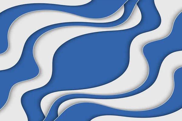 Abstrakte Gebogene Wellenvorlage Für Ihr Design Illustration Mit Kurvenlinien Wellenförmig — Stockfoto