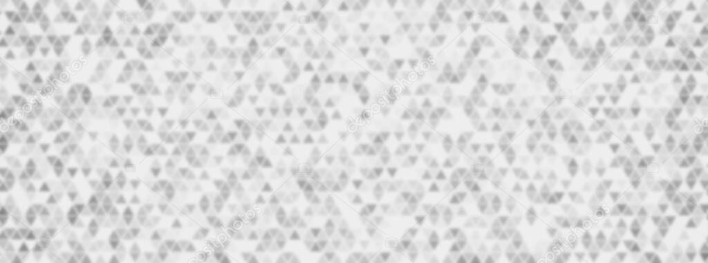 Abstract polygonal background with blur effect. Triangular mosaic texture. Smooth and unfocused illustration.