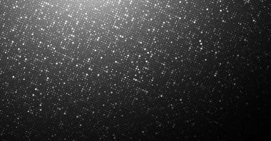 Küçük kareler ve piksellerle soyut illüstrasyon.