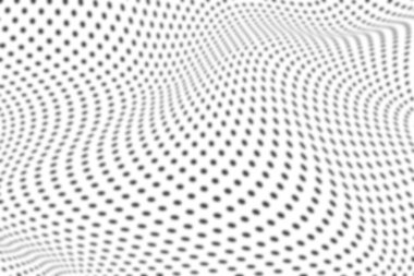 Küçük kareler ve piksellerle soyut illüstrasyon.