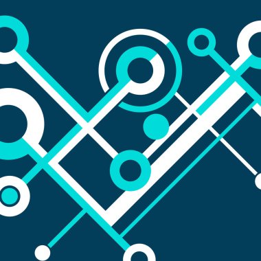 Soyut geometrik tasarım afişi. Soyut şekilli basitlik rengi posteri.