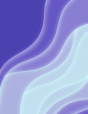 Dalgalı kağıt kesimi arka plan. Görüntü. Tasarımınız için bulanık efektli soyut kıvrımlı dalga. Eğri çizgileri olan illüstrasyon.