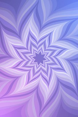 Parlak çiçek çizimi. Soyut neon çiçeği. 