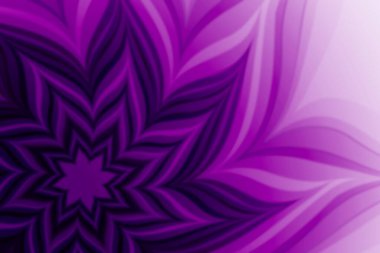 Tasarımınız için bulanık efektli soyut parlak çiçek. Çiçekli illüstrasyon. Bulanık.