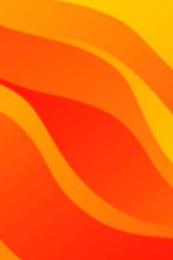 Tasarımınız için bulanık efektli soyut yanık kıvrımlı dalga. Alevli kıvrımlı çizgiler. Dalgalı kağıt kesimi arka plan. Yanan ateş dalgaları.