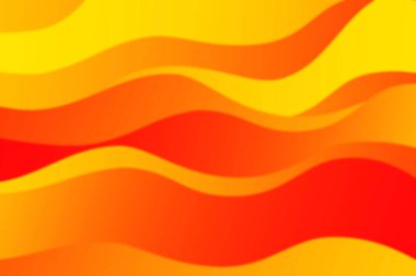 Tasarımınız için bulanık efektli soyut yanık kıvrımlı dalga. Alevli kıvrımlı çizgiler. Dalgalı kağıt kesimi arka plan. Yanan ateş dalgaları.