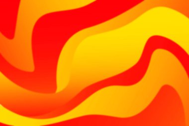 Tasarımınız için bulanık efektli soyut yanık kıvrımlı dalga. Alevli kıvrımlı çizgiler. Dalgalı kağıt kesimi arka plan. Yanan ateş dalgaları.