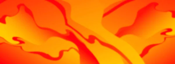 Abstrakcyjne Spalanie Zakrzywionej Fali Efektem Rozmycia Dla Projektu Ilustracja Ognistymi — Zdjęcie stockowe