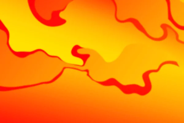 Abstract Burning Curved Wave Blur Effect Your Design Illustration Fiery — Stock Photo, Image