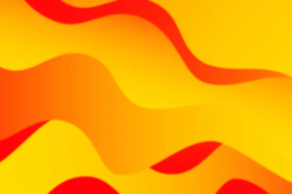 アブストラクトあなたのデザインのためのぼかし効果で曲線波を燃焼 燃えるような曲線のイラスト 波状の紙が背景を切り取った 燃える炎の波 — ストック写真