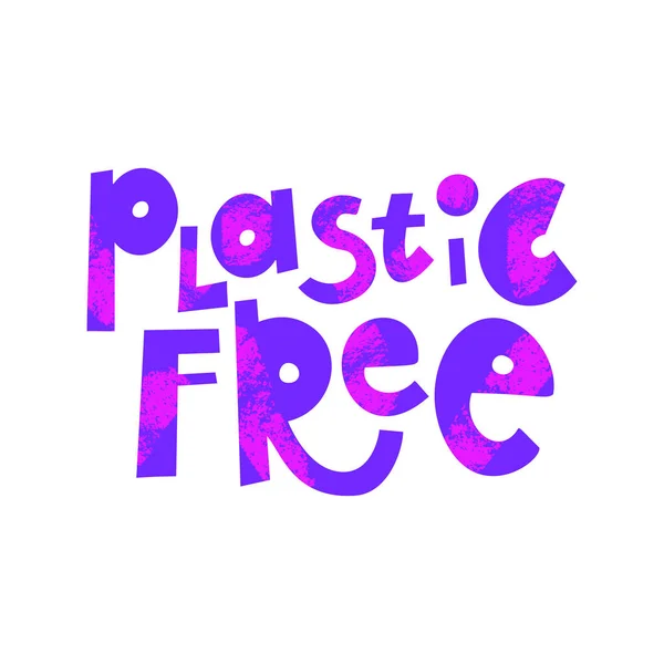 Πλαστικό δωρεάν κινούμενα γράμματα — Διανυσματικό Αρχείο