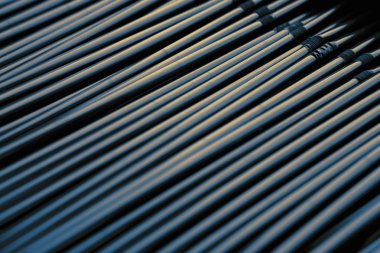 Paslanmaz çelik dikey soyut arka plan pipo