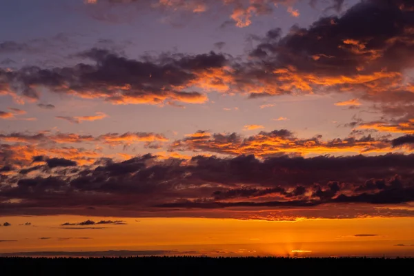 夕暮しの背景の夕べ空 — ストック写真