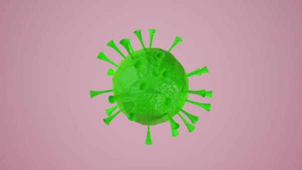 Rendement 3D du coronavirus — Video