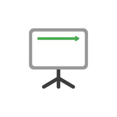 Yükselen satış grafiği okunun vektör illüstrasyon konsepti.