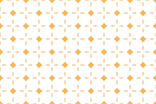 Nahtloses Muster. weißer Hintergrund, geformte Blume und Quadrat in — Stockfoto